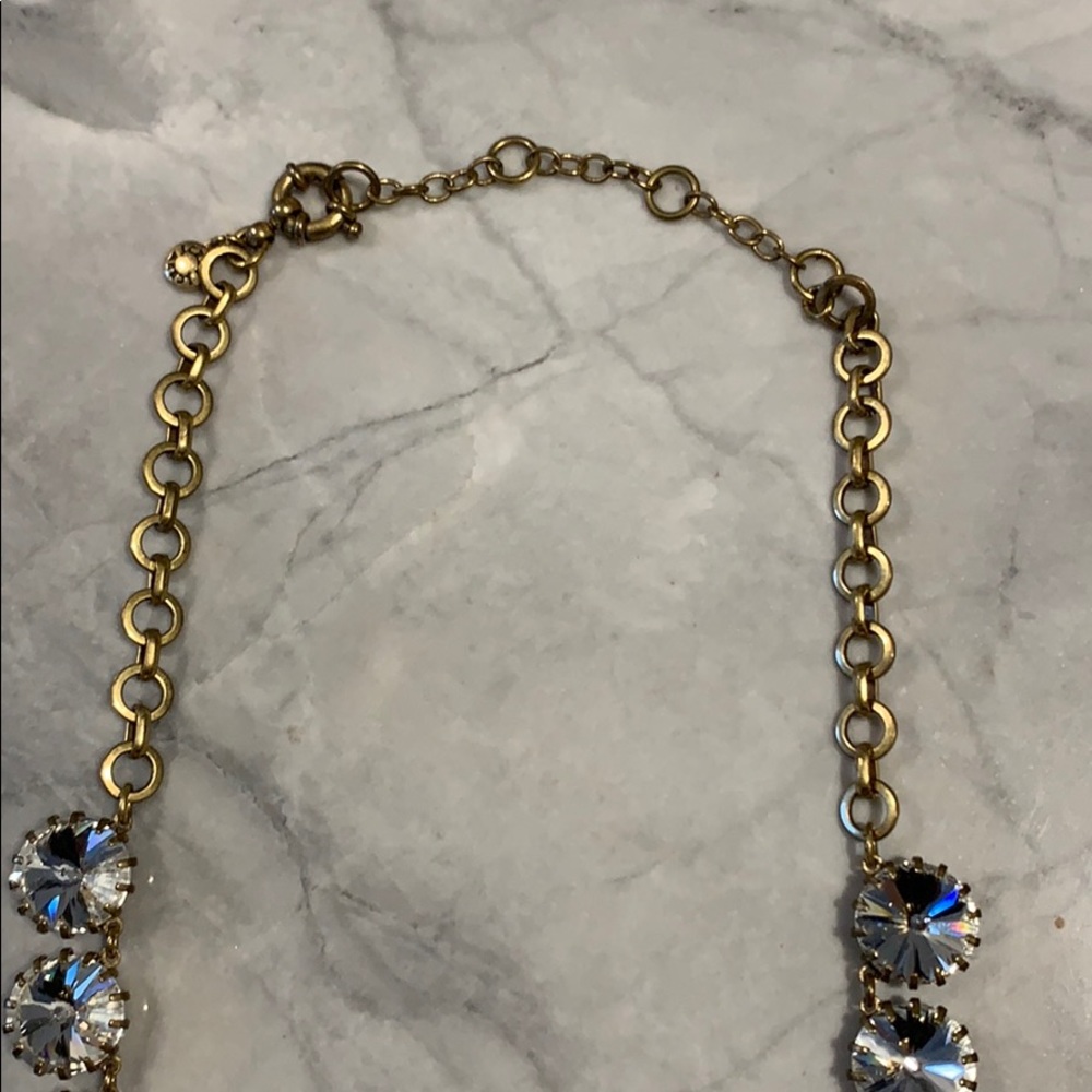 Crystal Statement Necklace - image 3